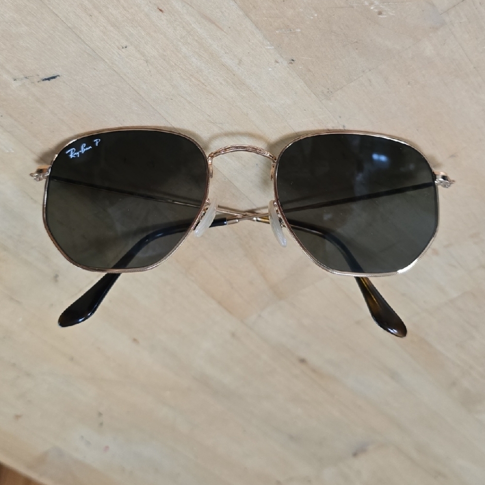 Ray-Ban RB3548N Hexagonal Flat Lenses sunglasses, Polarizes